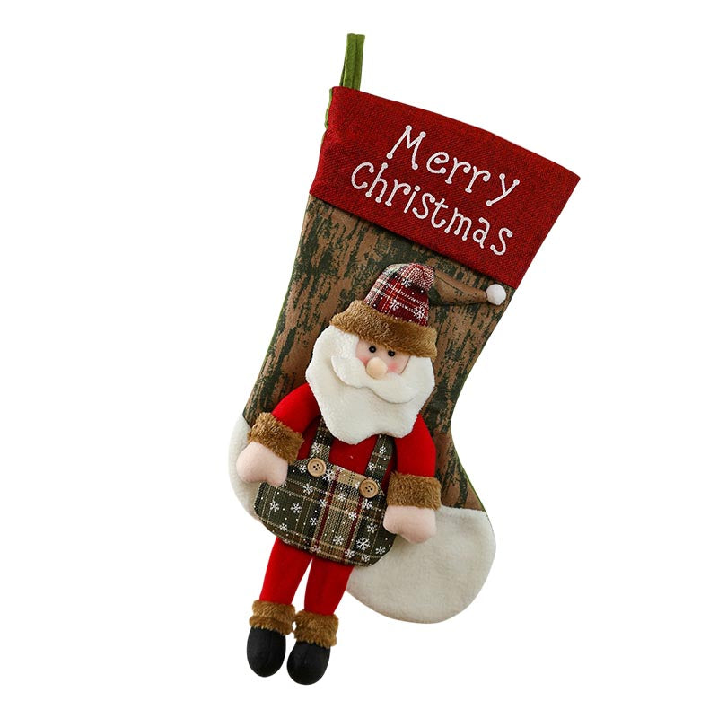 Christmas Stockings Fireplace Hangings Christmas Party Decorations XL Size
