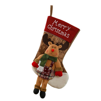 Christmas Stockings Fireplace Hangings Christmas Party Decorations XL Size