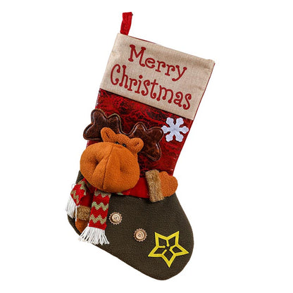 Christmas Stockings Fireplace Hangings Christmas Party Decorations XL Size