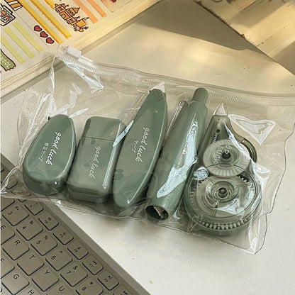Colorful Correction Tape Green/Purple/Pink/Blue 5Pcs