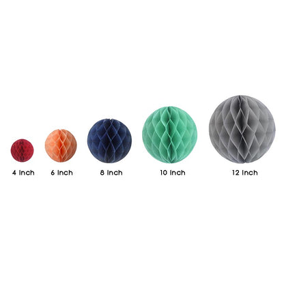Honeycomb Balls 4"/6"/8"/10"/12" (Choose Your Own)