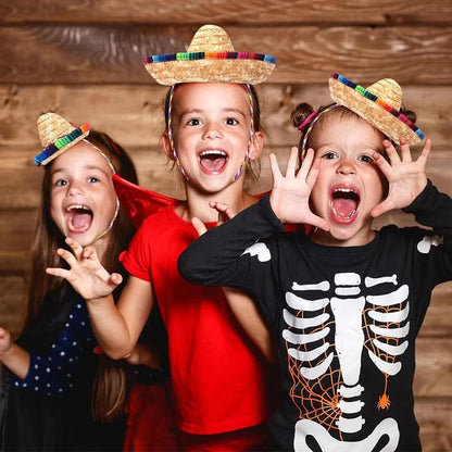 Mexican Style Straw Weaving Hat