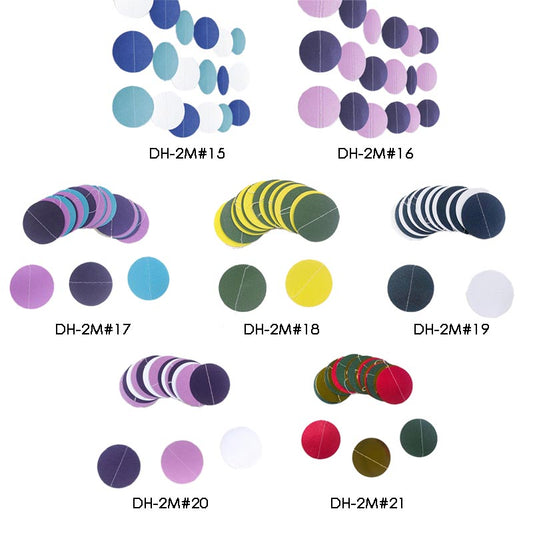 Pearlescent shiny circle dots hanging backdrop ceiling decoration, blue, black, gold, red, white, silver, pink, purple, orange, yellow, green, for parties, wedding, engagement, anniversary,  graduation. birthday, baby shower